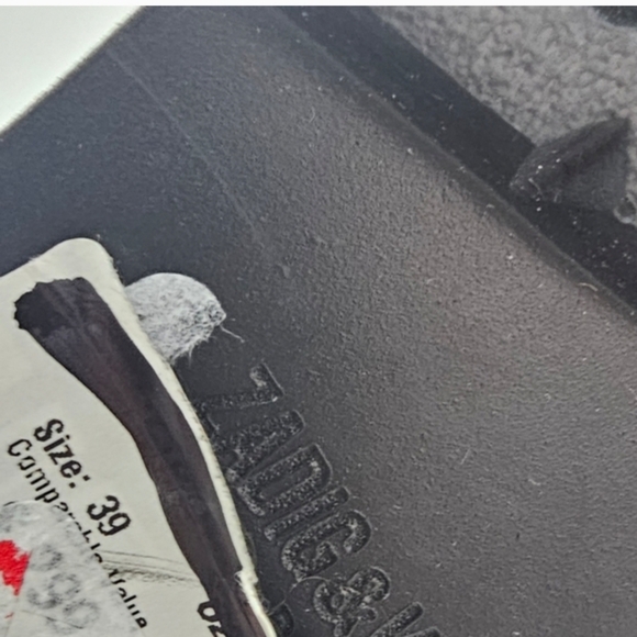 Zadig&Voltaire Women Joe Cecilia Patent Leather Black Ankle Boot EU39 NWD - Picture 6 of 10